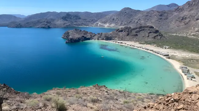 Estos son los detalles de la Playa El Burro, en Baja California Sur. Foto: México desconocido.