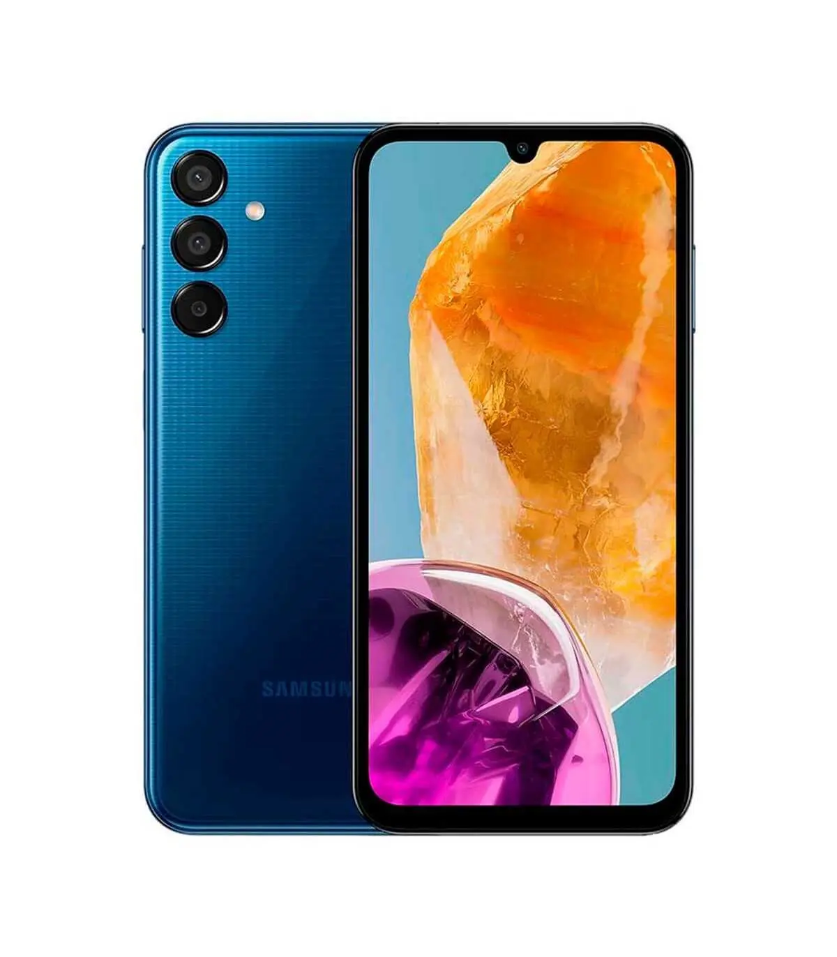 Samsung Galaxy M15 con sistema operativo Android 14. Foto: Cortesía