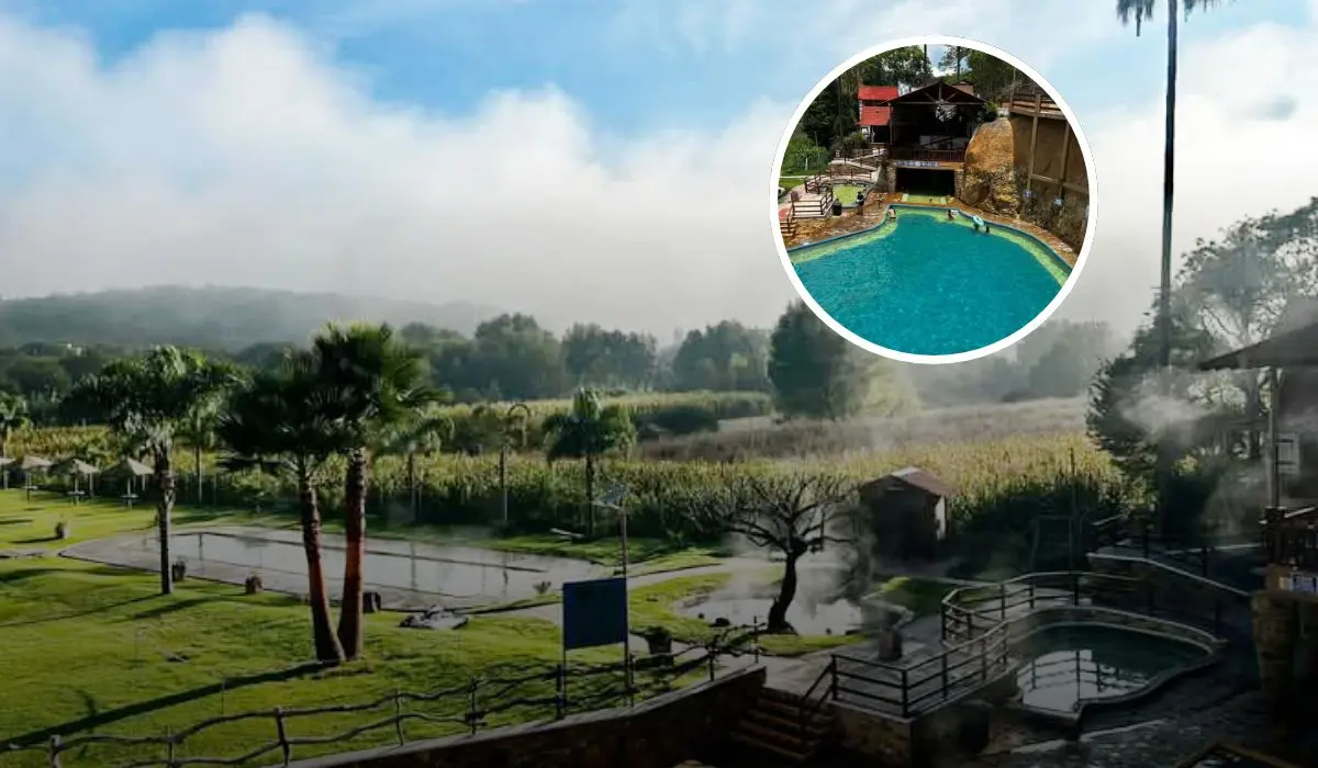 Vacaciones económicas en Hidalgo para ideal para una escapada en verano foto: El bañito aguas termales (Facebook)