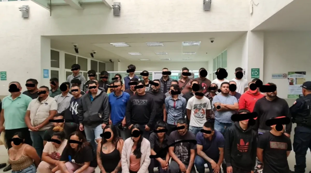 Capturan a 50 extorsionadores