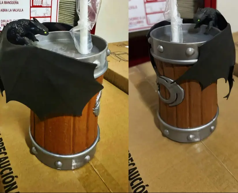 Vaso de Chimuelo de Cómo Entrenar a tu Dragón en Cinemex. Foto: Coleccionables de Cine y Más Vaso de Chimuelo de Cómo Entrenar a tu Dragón en Cinemex. Foto: Coleccionables de Cine y Más