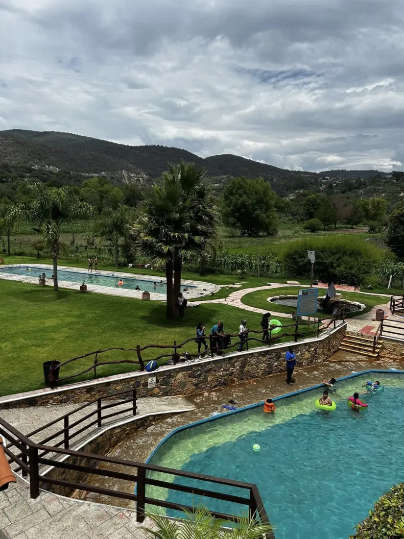 Un baño de aguas termales en Hidalgo a un precio eeconomico Foot: El bañito aguas termales (Facebook)