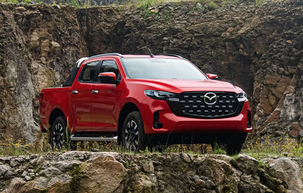 La pickup que brilla por su potencia ya está en México. Foto: Mazda