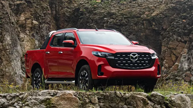 La pickup que brilla por su potencia ya está en México. Foto: Mazda
