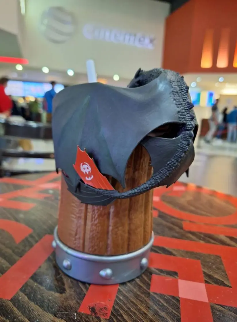 Precio del vaso de Cómo Entrenar a tu Dragón Precio del vaso de Cómo Entrenar a tu Dragón en Cinemex. Foto: Cortesía
