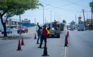 Reductores de velocidad y bacheo en Culiacán fortalecen la seguridad vial
