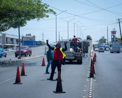 Reductores de velocidad y bacheo en Culiacán fortalecen la seguridad vial