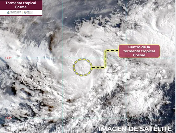 Para estos días temperaturas máximas y fuertes vientos en Baja California Sur Foto: COANAGUA