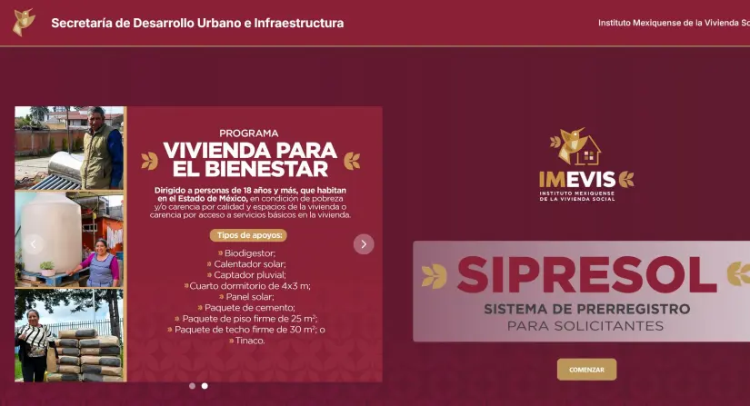 Pregistro de Vivienda para el Bienestar es en línea. Foto: Cortesía