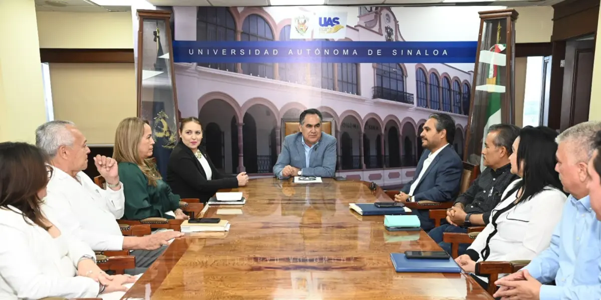 Jesús Madueña reveló su nuevo gabinete. Foto: UAS