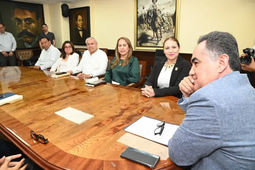 Rector Jesús Madueña anuncia nuevo gabinete para su segundo mandato en la UAS El anuncio se dio hoy lunes 9 de junio. Foto: UAS