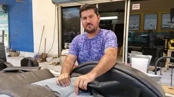 La historia de Saúl, el tapicero que transformó un sillón viejo en un nuevo comienzo en Culiacán