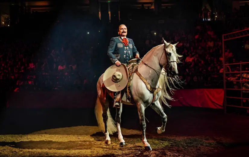 Antonio Aguilar Jr. inició su carrera artística desde muy joven. Foto: Cortesía. 