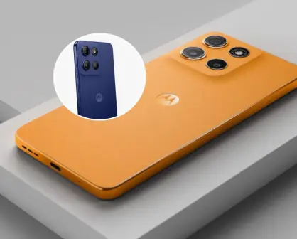 Celular Motorola con batería para 40 horas y cámara con IA por menos de $2200 pesos