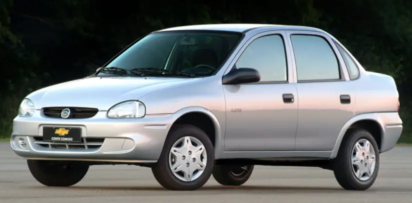 Vehículo Chevrolet Corsa. Foto: cortesía.