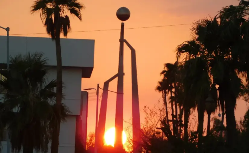 Una nueva onda de calor sacude a Baja California. Foto: Cortesía