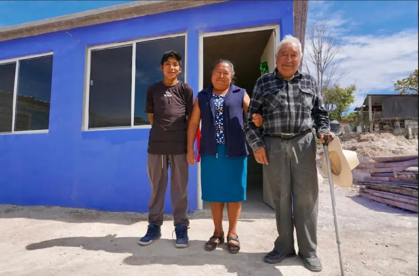 El programa de Vivienda del Bienestar busca que las familias tenga un lugar digno para habitar. Foto: Cortesía El programa de Vivienda del Bienestar busca que las familias tenga un lugar digno para habitar. Foto: Cortesía