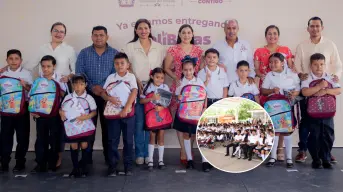 Colima está entregando útiles escolares y uniformes gratuitos a estudiantes de preescolar, primaria y secundaria