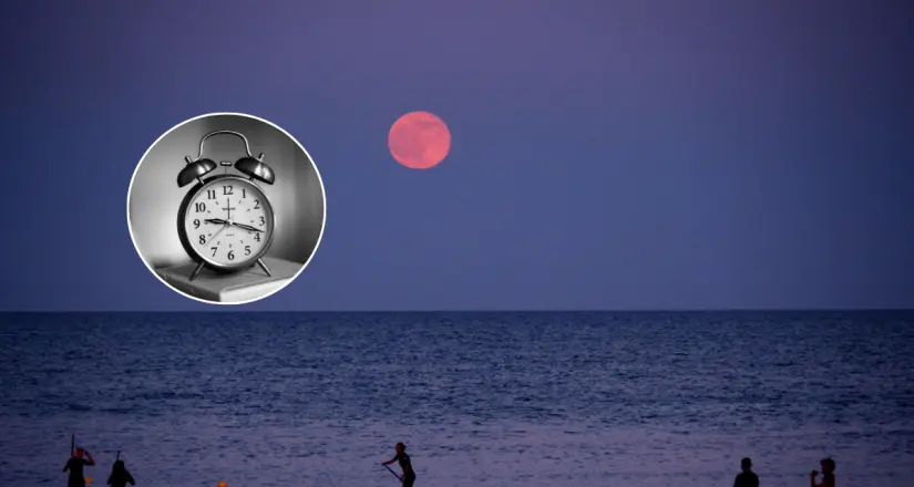 A está hora podrás disfrutar de este fenómeno astronómico. Foto: Cortesía. A está hora podrás disfrutar de este fenómeno astronómico. Foto: Cortesía.