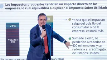 México pide a EE.UU. cero aranceles al acero y aluminio: Marcelo Ebrard