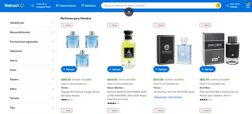 Walmart se adelanta al Día del Padre 2025 con estas ofertas en perfumes exclusivos Regala un perfume elegante este Día del Padre con las ofertas de Walmart. Imagen: walmart.com.mx