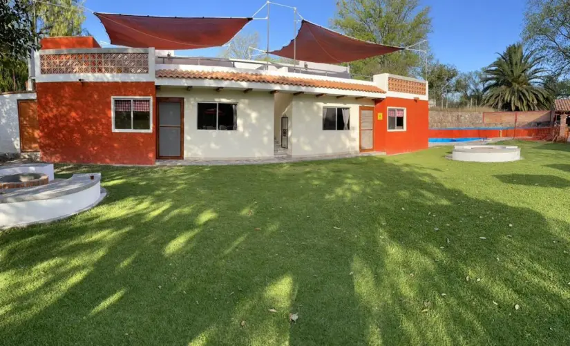 Los visitantes de La Noria pueden reservar cabañas para descasar Foto: Balneario y Cabañas La NORIA (Facebook)