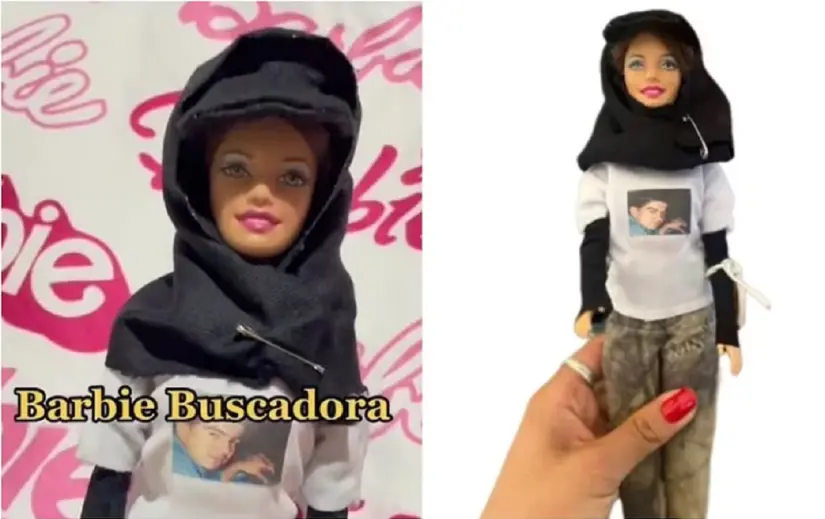 Delia Quiroa, De mujer buscadora a ganar lugar en Juzgado de Sinaloa La muñeca tiene el fin de recolectar donativos. Foto: Mercado Libre