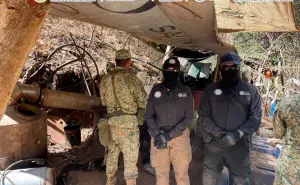 Gabinete de Seguridad desmantela laboratorio y pista clandestina en Durango; aseguran 150 kilos de drogas