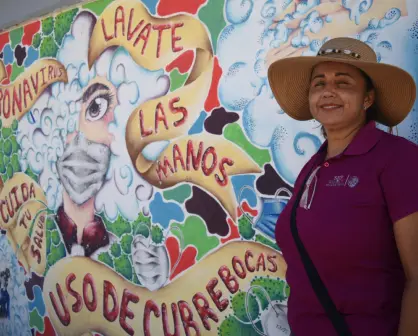 Mural COVID en la Técnica 90: un legado artístico tras el confinamiento en Culiacán