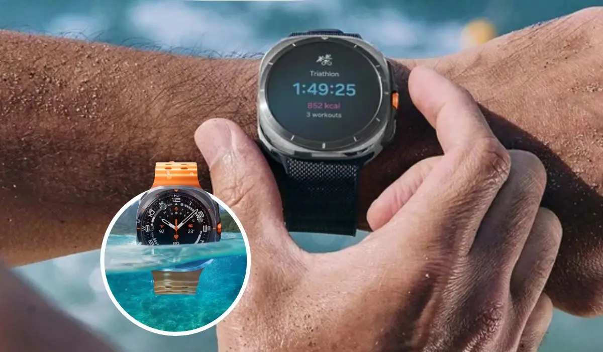 Samsung Galaxy Watch Ultra con monitoreo de sueño. Foto: Cortesía