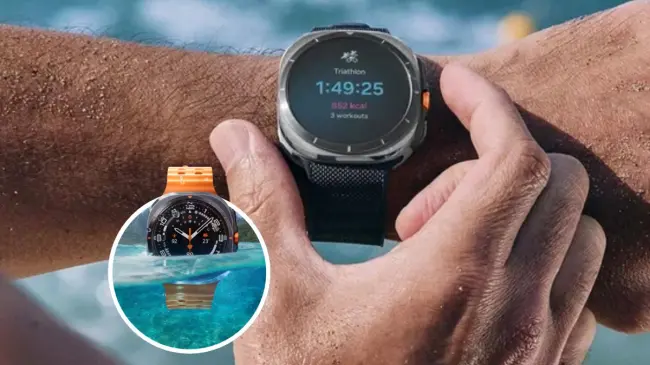 Samsung Galaxy Watch Ultra con monitoreo de sueño. Foto: Cortesía
