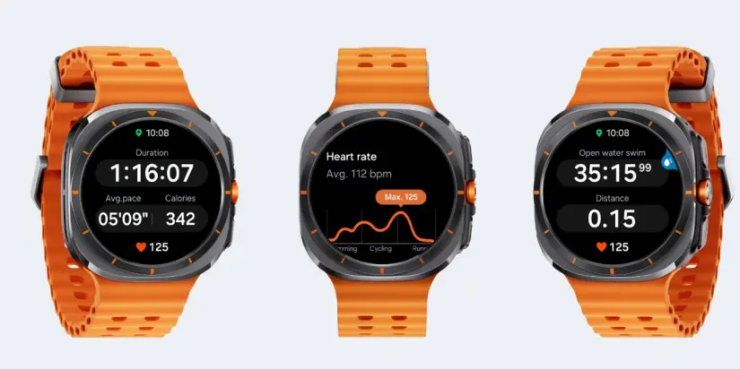 Samsung Galaxy Watch Ultra es la gama alta. Foto: Cortesía Samsung Galaxy Watch Ultra es la gama alta. Foto: Cortesía