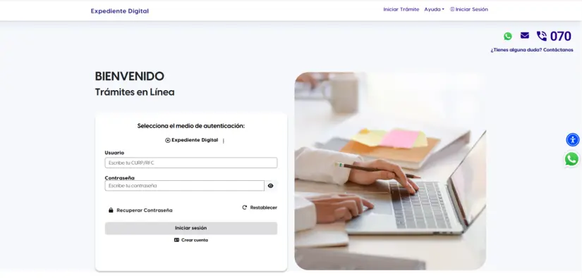 Página web donde puedes tramitar tu Tarjeta Soluciones Digital. Foto: Cortesía. Página web donde puedes tramitar tu Tarjeta Soluciones Digital. Foto: Cortesía.