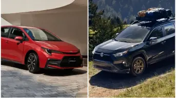Toyota RAV4 vs Toyota Corolla 2025: ¿Cuál te conviene más?