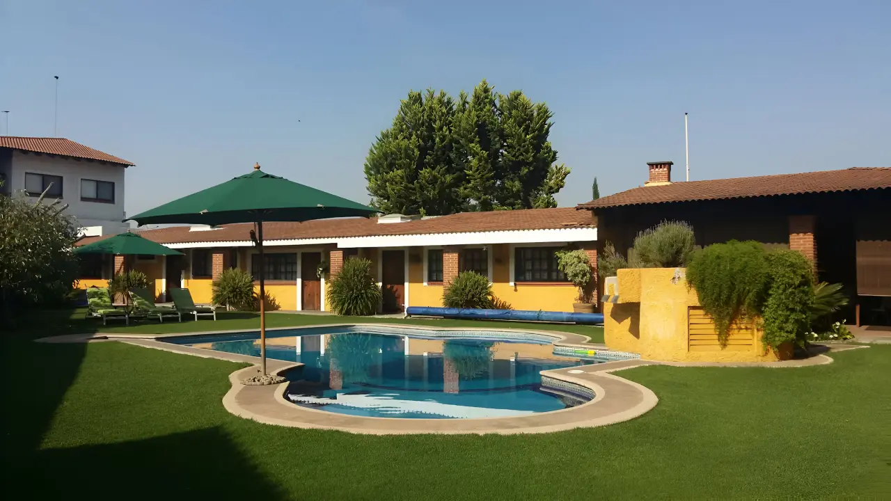 Estos son los lugares donde puedes rentar alberca cerca de Puebla. Foto. Airbnb.