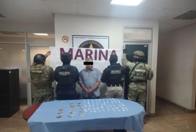 Detiene a presuntos transgresores de la ley en el municipio de Cajeme, Sonora. Foto: cortesía Detiene a presuntos transgresores de la ley en el municipio de Cajeme, Sonora. Foto: cortesía.