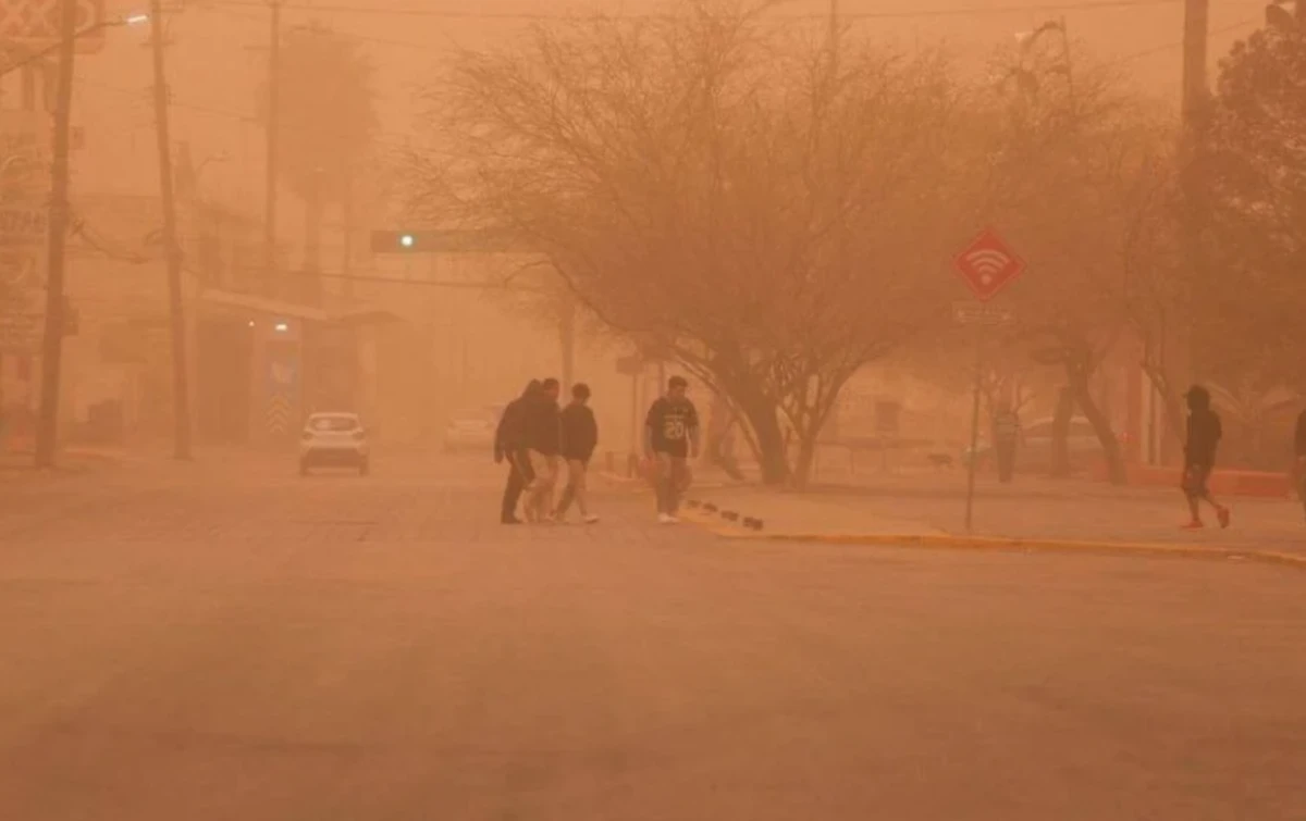 Tormentas de arena en Chihuahua