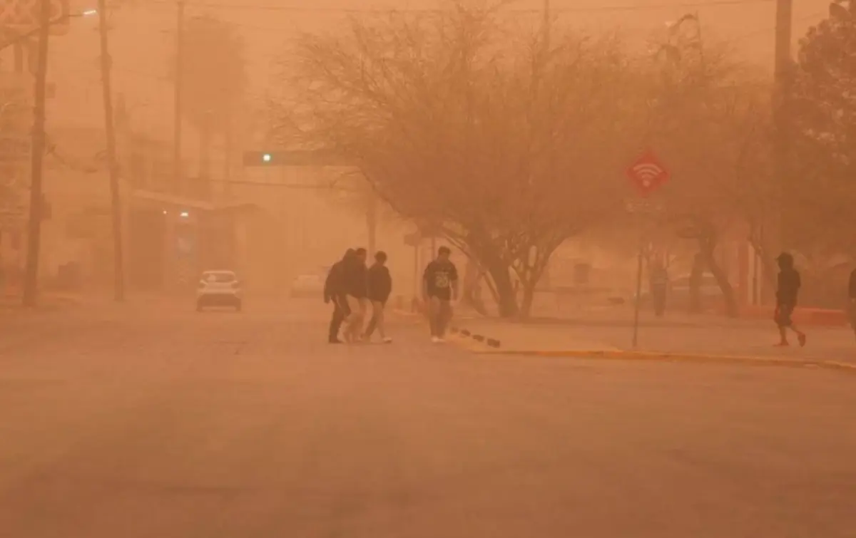 Tormentas de arena en Chihuahua