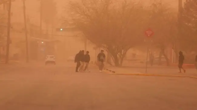 Tormentas de arena en Chihuahua