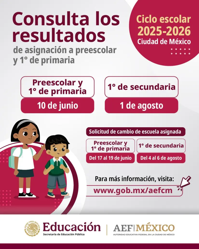 Ya puedes consultar los resultados de asignación de preescolar y primaria en CDMX. Foto: Cortesía. Ya puedes consultar los resultados de asignación de preescolar y primaria en CDMX. Foto: Cortesía.