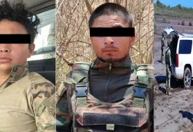 Fuerzas federales detienen a varios sujetos y aseguran arsenal y drogas en Culiacán, Navolato, Rosario y San Ignacio