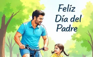 Día del Padre. Tarjetas de felicitación hechas con la IA para felicitar a papá en su día