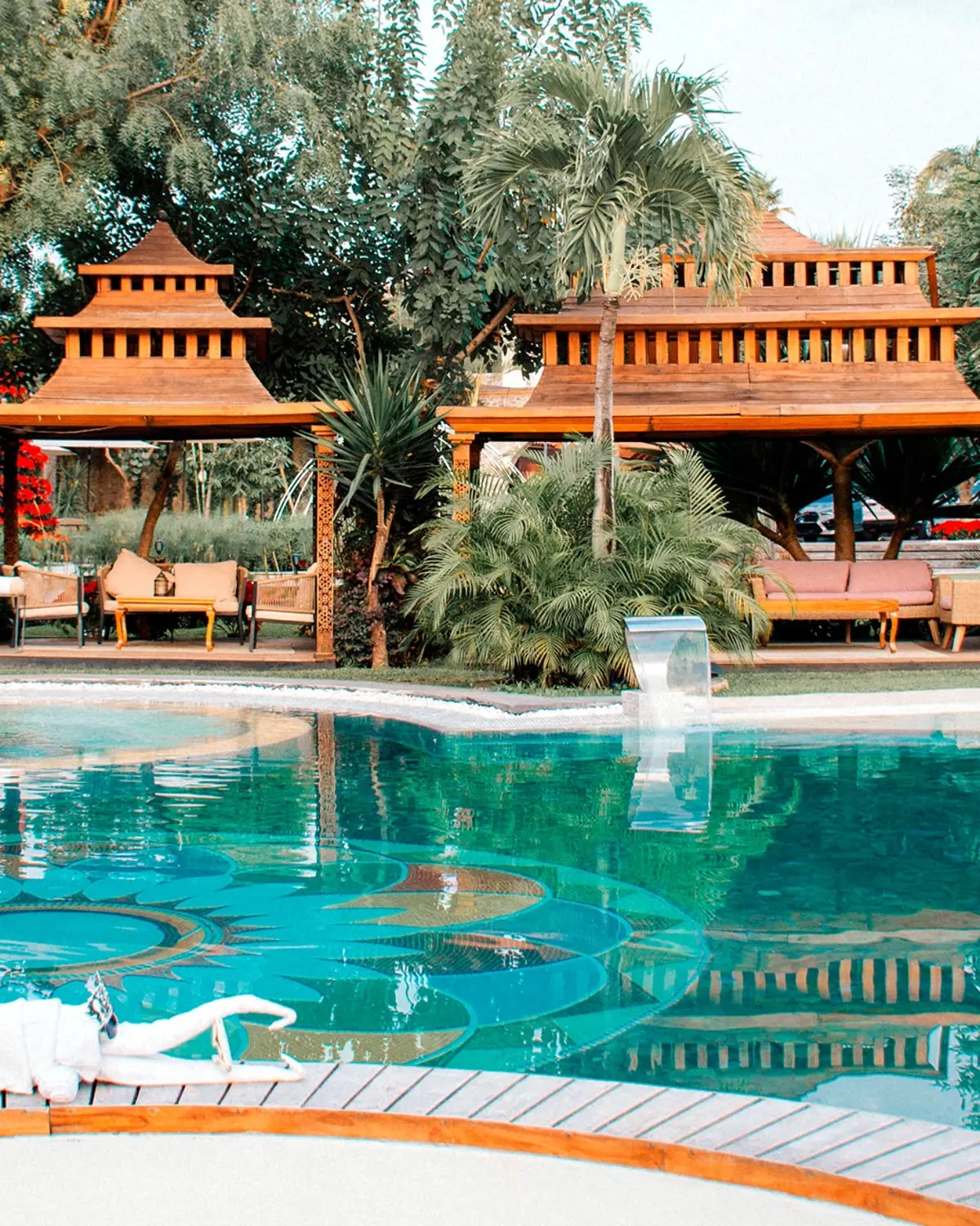 Piscina principal de El Laurel Hotel Boutique