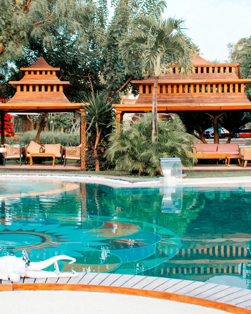 imagen recuadro Piscina principal de El Laurel Hotel Boutique