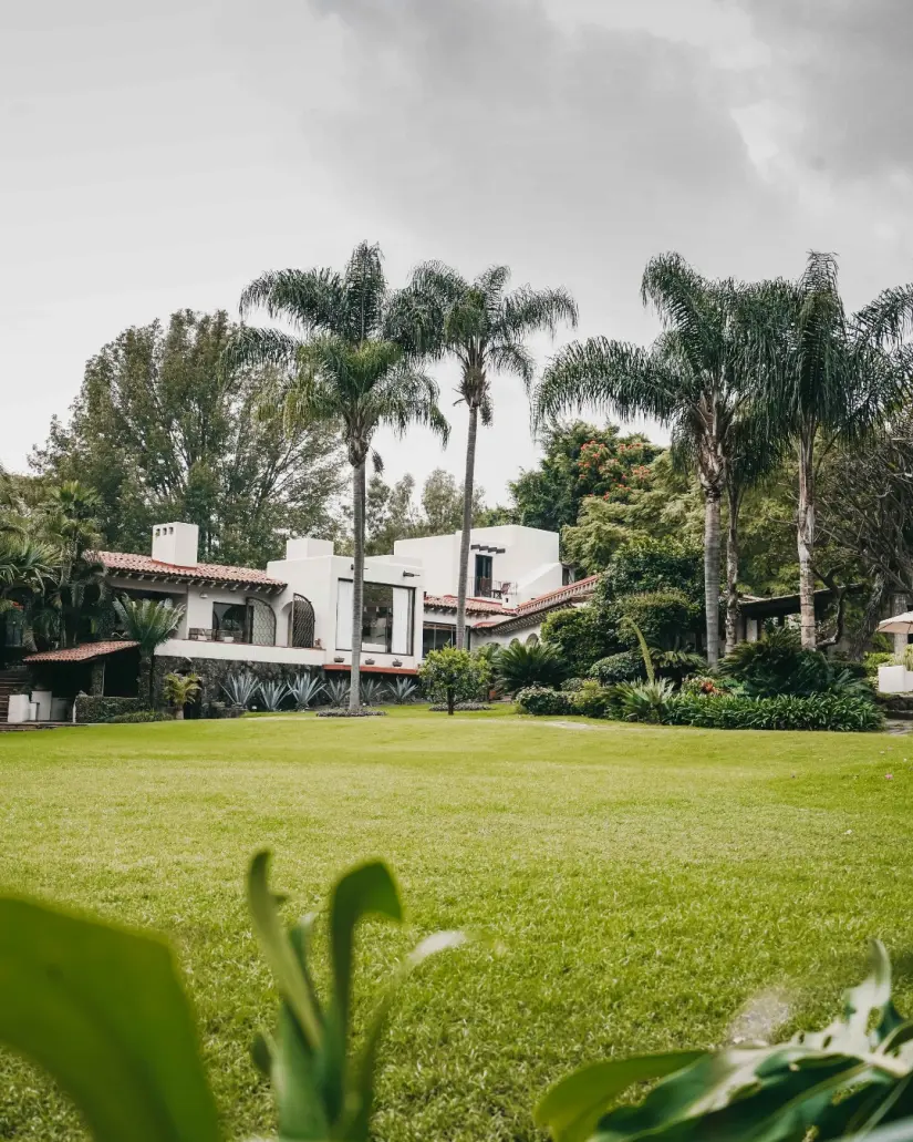 imagen recuadro Vista del jardín Hotel Amomoxtli
