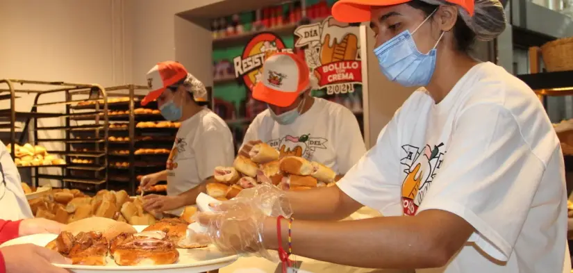 Día del Bolillo con Crema 2025 Se invita a las panaderías a participar. Foto: Cortesía