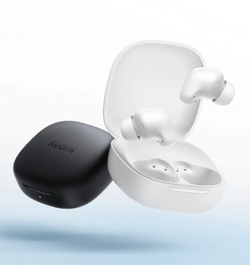 Los auriculares Xiaomi Redmi Buds 6 Play incluyen cancelación de ruido para llamadas. Foto Cortesía Xiaomi Redmi Buds 6 Play incluyen cancelación de ruido para llamadas. Foto Cortesía