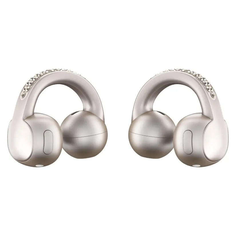 Motorola Moto Buds Loop con cristales de Swarovski. Motorola Moto Buds Loop con cristales de Swarovski. Foto: Cortesía.