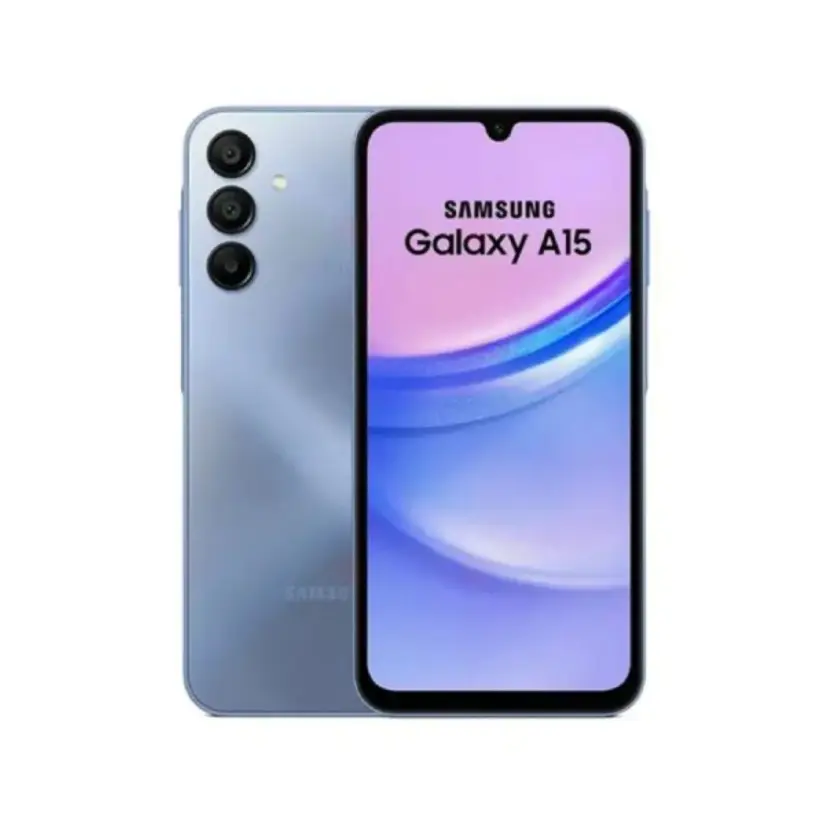 Samsung Galaxy A15 con batería de 5000 mAh y carga rápida de 25W Samsung Galaxy A15 con batería de 5000 mAh y carga rápida de 25W. Foto: Cortesía