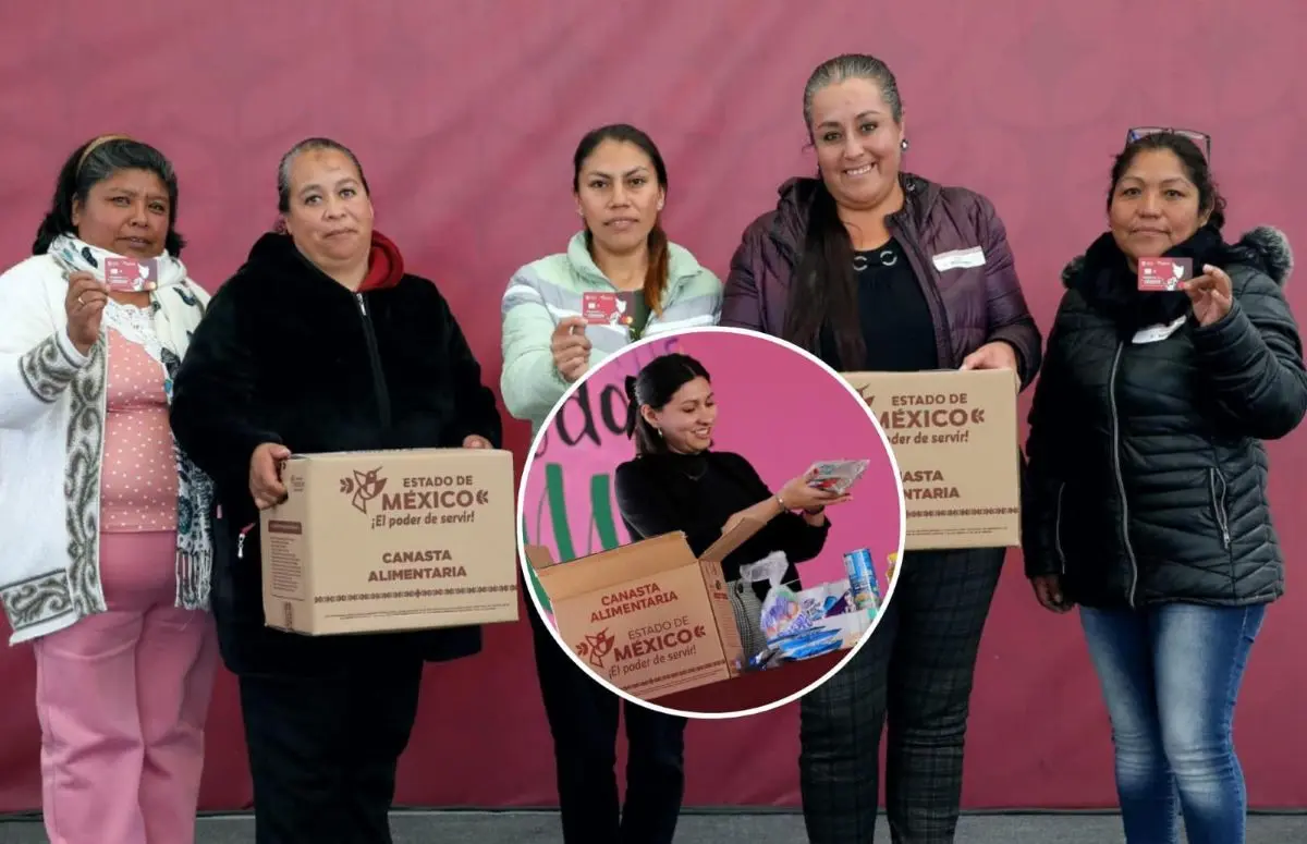 Programa de Alimentación para el Bienestar en el EdoMéx. Foto: Cortesía